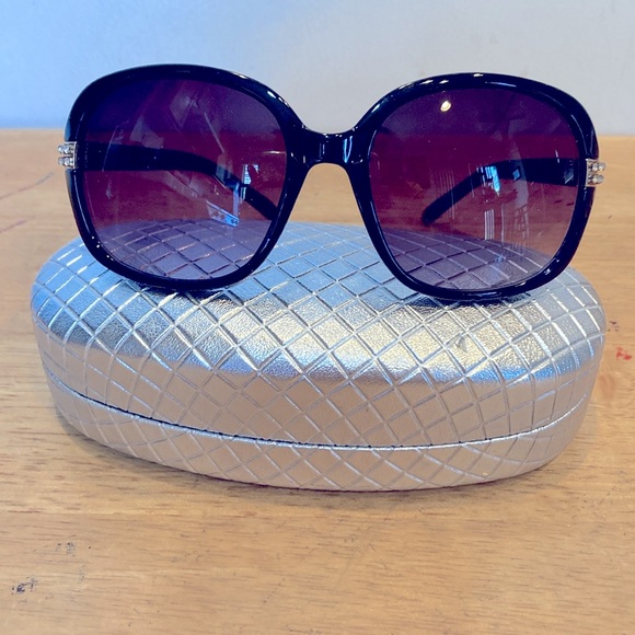 JUDITH LEIBER Jeweled Sunglasses